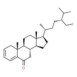 ChemSpider 2D Image | Stigmasta-2,4-dien-6-one | C29H46O