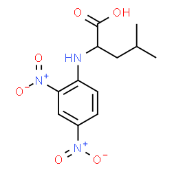 ChemSpider 2D Image | N-(2,4-Dinitrophenyl)leucine | C12H15N3O6