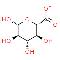 ChemSpider 2D Image | beta-D-Glucopyranuronate | C6H9O7