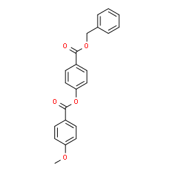 ChemSpider 2D Image | 4-[(Benzyloxy)carbonyl]phenyl 4-methoxybenzoate | C22H18O5
