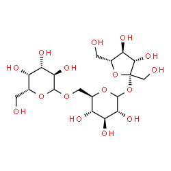 ChemSpider 2D Image | Raffinose | C18H32O16