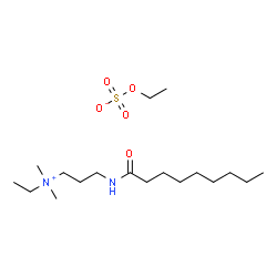 ChemSpider 2D Image | N-Ethyl-N,N-dimethyl-3-(nonanoylamino)-1-propanaminium ethyl sulfate | C18H40N2O5S