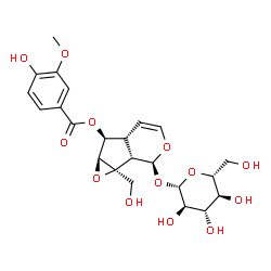 ChemSpider 2D Image | picroside II | C23H28O13