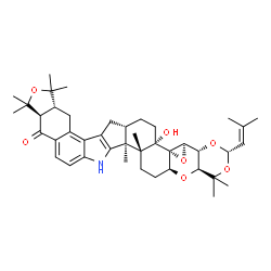 ChemSpider 2D Image | Lolitrem B | C42H55NO7