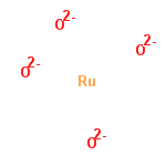 InChI=1/4O.Ru/q4*-2;+8