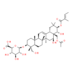 ChemSpider 2D Image | gymnemic acid I | C43H66O14