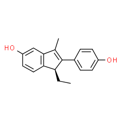ChemSpider 2D Image | (S)-Indenestrol B | C18H18O2