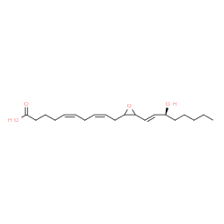 ChemSpider 2D Image | 15H-11,12-EETA | C20H32O4