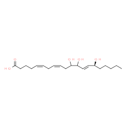 ChemSpider 2D Image | 11,12,15-THETA | C20H34O5