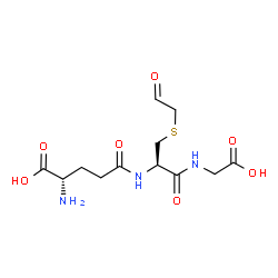 ChemSpider 2D Image | S-(Formylmethyl)glutathione | C12H19N3O7S