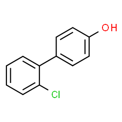ChemSpider 2D Image | 2'-Chloro-4-biphenylol | C12H9ClO