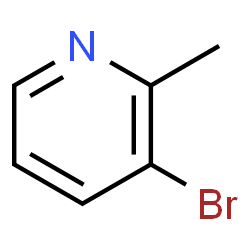 ChemSpider 2D Image | 3-Bromo-2-picoline | C6H6BrN