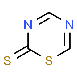 ChemSpider 2D Image | 2H-1,3,5-Thiadiazine-2-thione | C3H2N2S2