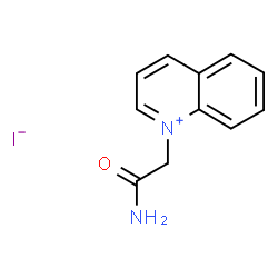 ChemSpider 2D Image | 1-(2-Amino-2-oxoethyl)quinolinium iodide | C11H11IN2O