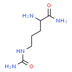 ChemSpider 2D Image | 2-amino-5-ureidopentanamide | C6H14N4O2