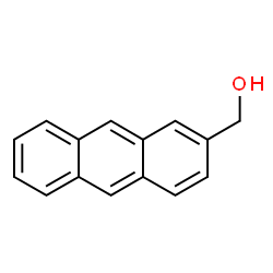 ChemSpider 2D Image | 2-Anthrylmethanol | C15H12O