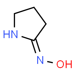 ChemSpider 2D Image | 2-pyrrolidinone, oxime | C4H8N2O