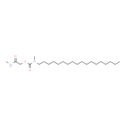 ChemSpider 2D Image | 2-(Methylamino)-2-oxoethyl methyl(octadecyl)carbamate | C23H46N2O3