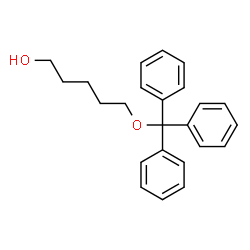 ChemSpider 2D Image | 5-(Trityloxy)-1-pentanol | C24H26O2