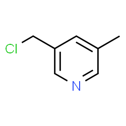 ChemSpider 2D Image | 3-(Chloromethyl)-5-methylpyridine | C7H8ClN