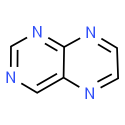 ChemSpider 2D Image | Pteridine | C6H4N4