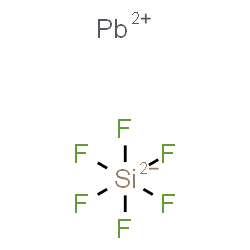 ChemSpider 2D Image | Lead(2+) hexafluorosilicate | F6PbSi