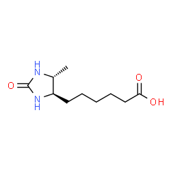 ChemSpider 2D Image | (4R,5R)-dethiobiotin | C10H18N2O3