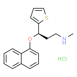 ChemSpider 2D Image | (R)-Duloxetine | C18H20ClNOS