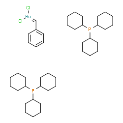 ChemSpider 2D Image | Grubbs Catalyst, 1st generation | C43H72Cl2P2Ru