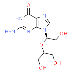 ChemSpider 2D Image | 2',3'-secoguanosine | C10H15N5O5