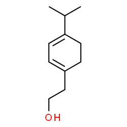 ChemSpider 2D Image | 2-(4-Isopropyl-1,3-cyclohexadien-1-yl)ethanol | C11H18O