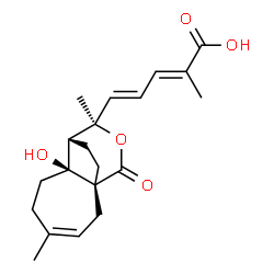 ChemSpider 2D Image | deacetylpseudolaric acid A | C20H26O5