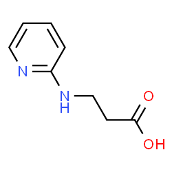 ChemSpider 2D Image | N-2-Pyridinyl-beta-alanine | C8H10N2O2