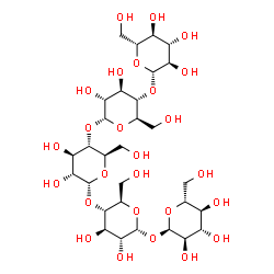 ChemSpider 2D Image | alpha-D-Glucopyranosyl beta-D-glucopyranosyl-(1->4)-alpha-D-glucopyranosyl-(1->4)-alpha-D-glucopyranosyl-(1->4)-alpha-D-glucopyranoside | C30H52O26
