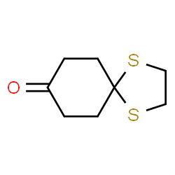 ChemSpider 2D Image | 1,4-Dithiaspiro[4.5]decan-8-one | C8H12OS2