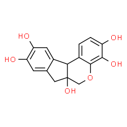 ChemSpider 2D Image | Haematoxylin | C16H14O6