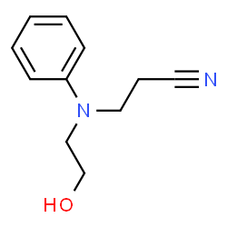 ChemSpider 2D Image | N-Cyanoethyl-N-hydroxyethylaniline | C11H14N2O