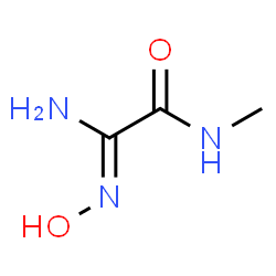 ChemSpider 2D Image | (2Z)-2-Amino-2-(hydroxyimino)-N-methylacetamide | C3H7N3O2