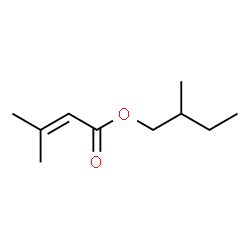 ChemSpider 2D Image | 2-Methylbutyl 3-methyl-2-butenoate | C10H18O2