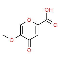ChemSpider 2D Image | 5-methoxy-4-oxopyran-2-carboxylic acid | C7H6O5