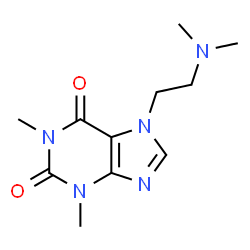 ChemSpider 2D Image | Dimethazan | C11H17N5O2
