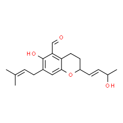 ChemSpider 2D Image | chaetopyranin | C19H24O4