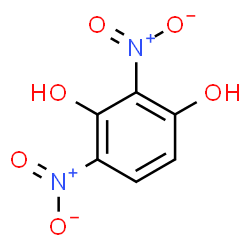 ChemSpider 2D Image | 2,4-DINITRORESORCINOL | C6H4N2O6