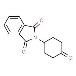 ChemSpider 2D Image | 4-Phthalimidocyclohexanone | C14H13NO3