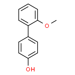 ChemSpider 2D Image | 2'-Methoxy-4-biphenylol | C13H12O2