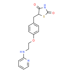 ChemSpider 2D Image | N-Desmethyl Rosiglitazone | C17H17N3O3S