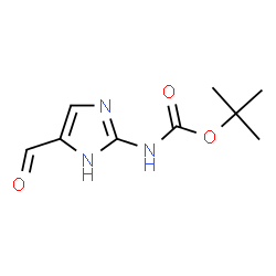 ChemSpider 2D Image | tert-Butyl (5-formyl-1H-imidazol-2-yl)carbamate | C9H13N3O3