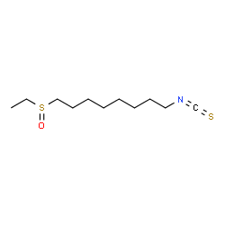 ChemSpider 2D Image | 1-(Ethylsulfinyl)-8-isothiocyanatooctane | C11H21NOS2
