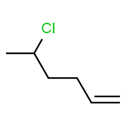 ChemSpider 2D Image | 5-Chloro-1-hexene | C6H11Cl