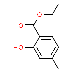 ChemSpider 2D Image | Ethyl 2-hydroxy-4-methylbenzoate | C10H12O3